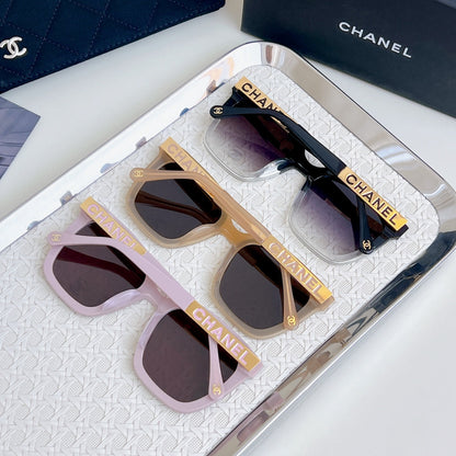 2026 Large Frame Cat Eye Gradient Sunglasses