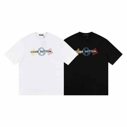 Alphabet pattern print t-shirt