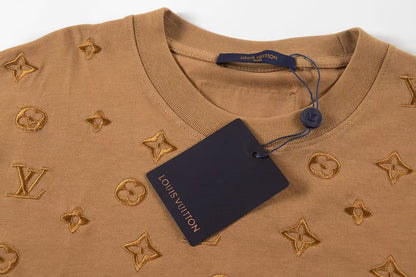 New embroidery splicing t-shirt