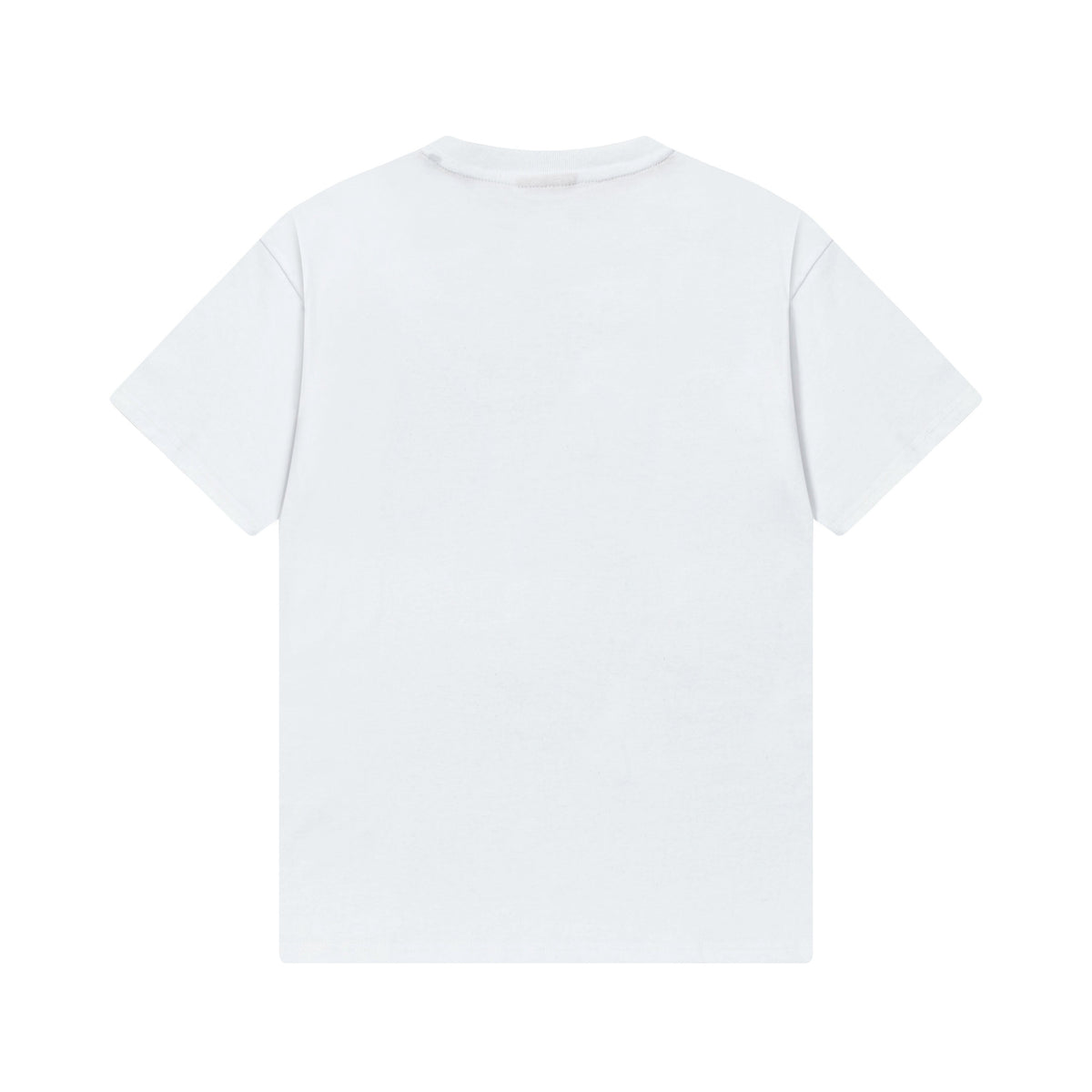 Colorful embroidered pure cotton t-shirt