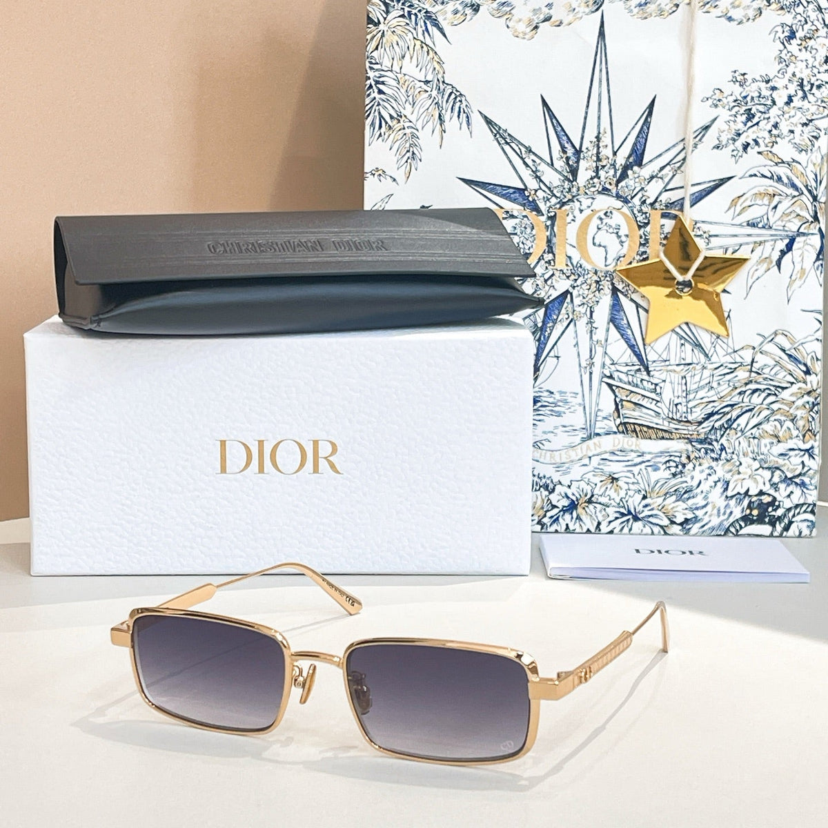 2026 Half frame gradient sunglasses