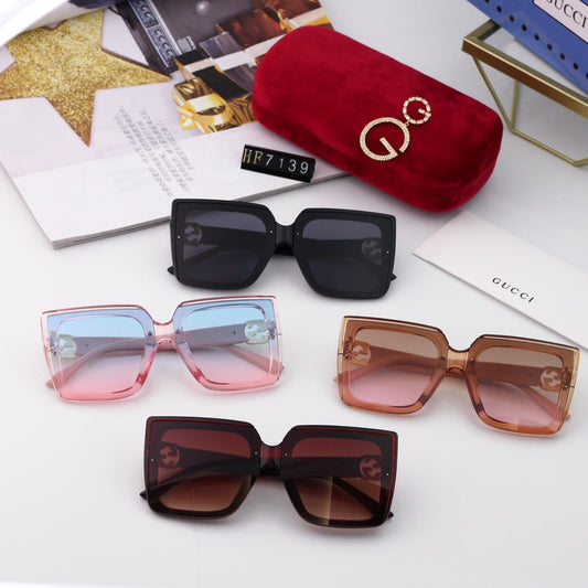 New Square Frame Sunglasses