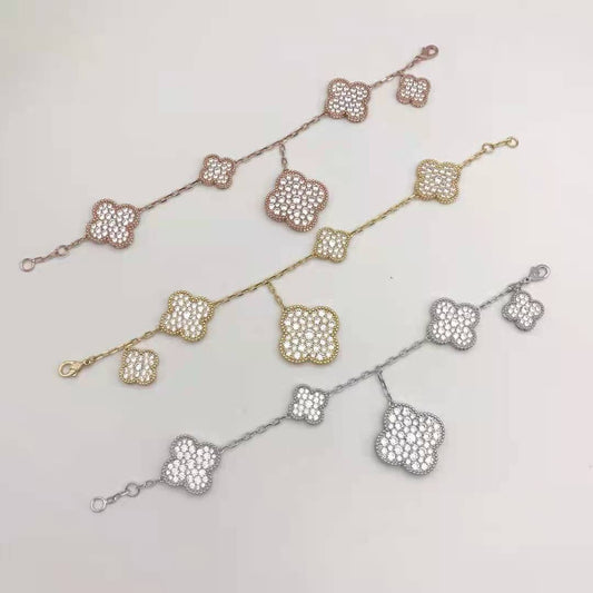 18K Celestial Magic Alhambra Bracelet