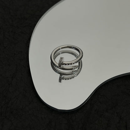 18K Celestial Juste Un Clou Diamonds Ring