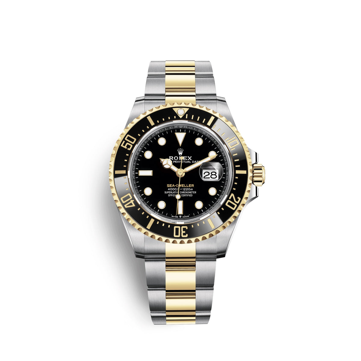 wrist watch Sea-Dweller, Stainless Steel and 18k Yellow Gold, 43mm, Ref# 126603-0001 watch