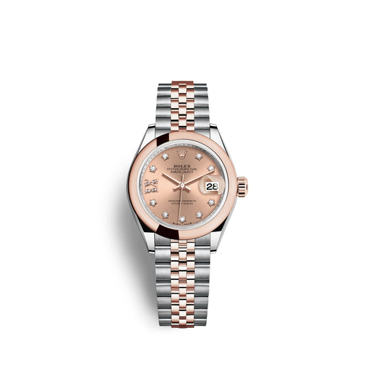 wrist watch Lady-Datejust 28, Oystersteel and 18k Everose Gold, Ref# 279161-0027 watch