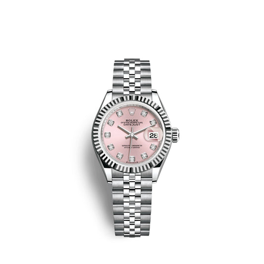 wrist watch Lady-Datejust 28, Oystersteel and 18k White Gold, Ref# 279174-0003 watch