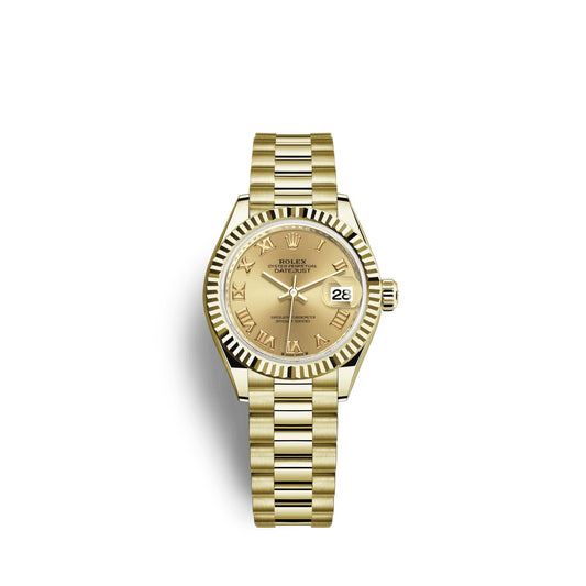 wrist watch Lady-Datejust, 18k Yellow Gold, Ref# 279178-0022 watch