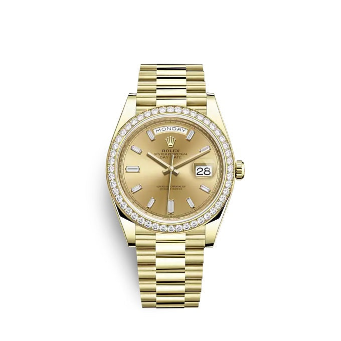 wrist watch Day-Date 40 Yellow gold Ref# 228348RBR-0002 watch